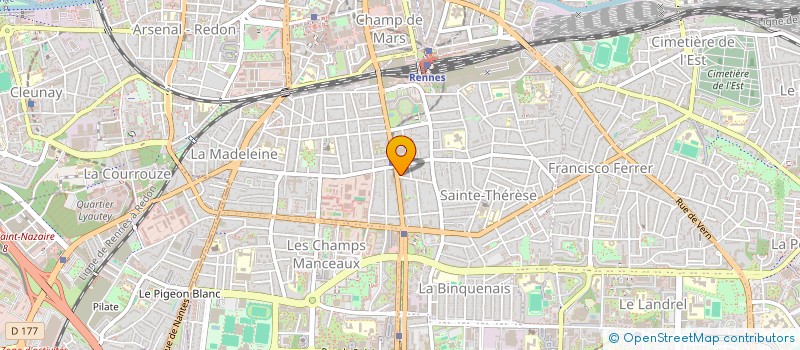 localisation de l'entreprise TYPI  RENNES