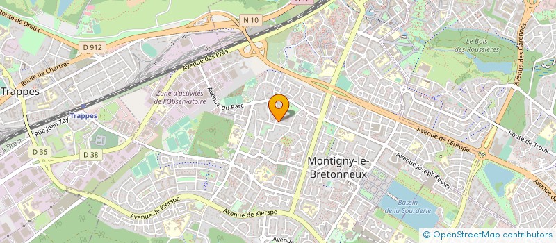 localisation de l'entreprise TYPICITE à MONTIGNY-LE-BRETONNEUX