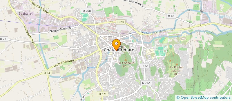 localisation de l'entreprise TYPICOIFFURE  CHATEAURENARD