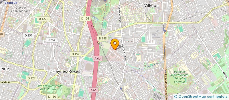 localisation de l'entreprise TYPO RAPID à VILLEJUIF