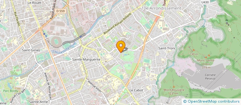 localisation de l'entreprise TYPOFFSET SARL à MARSEILLE