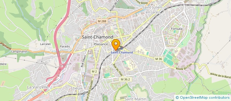 localisation de l'entreprise TYPP IMMO  SAINT-CHAMOND