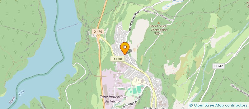 localisation de l'entreprise TYR2007  MOIRANS-EN-MONTAGNE