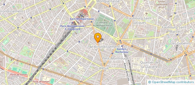 localisation de l'entreprise TYRA FIBRE à PARIS