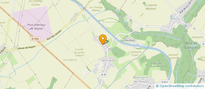 localisation de l'entreprise TYRES STREET  SERMAIZE