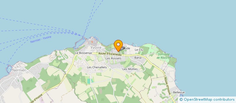 localisation de l'entreprise TYRIAN  YVOIRE