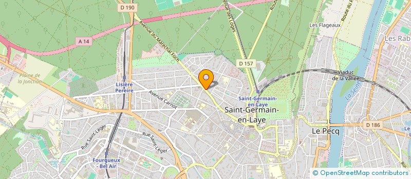 localisation de l'entreprise TYRION à SAINT-GERMAIN-EN-LAYE
