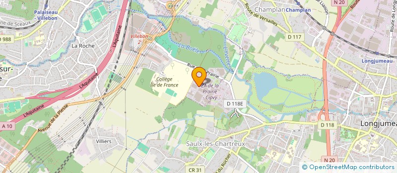 localisation de l'entreprise TYROLIT à VILLEBON-SUR-YVETTE