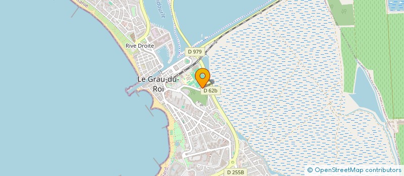 localisation de l'entreprise TYS  LE GRAU-DU-ROI