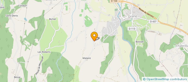 localisation de l'entreprise TYSOLGUI à GRANE