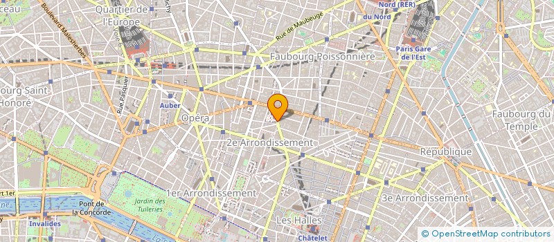 localisation de l'entreprise TYSS  PARIS