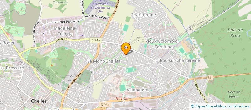 localisation de l'entreprise TYSSEM  CHELLES