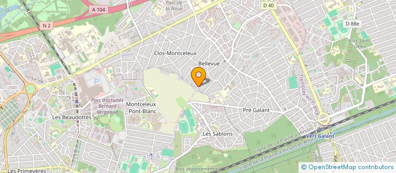 localisation de l'entreprise TYSSIMMO à VILLEPINTE
