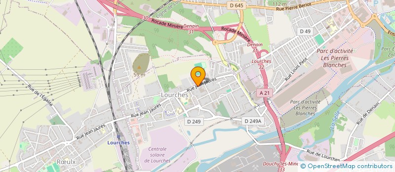 localisation de l'entreprise TYTAN à LOURCHES