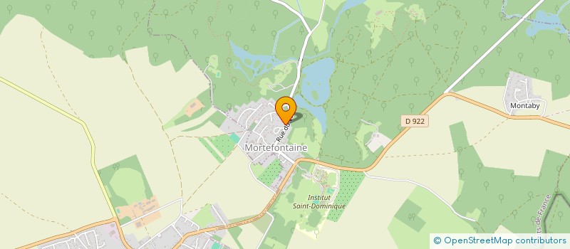 localisation de l'entreprise TYTE  MORTEFONTAINE