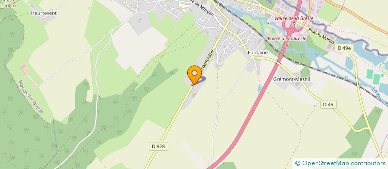 localisation de l'entreprise TYTHA à BLANGY-SUR-BRESLE