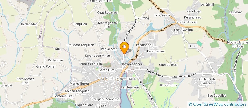 localisation de l'entreprise TYTUI  CONCARNEAU