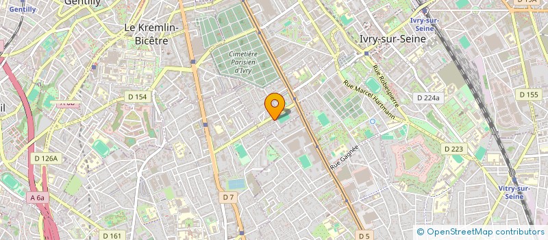 localisation de l'entreprise TYTY SAVOIR SE RELEVER  IVRY-SUR-SEINE