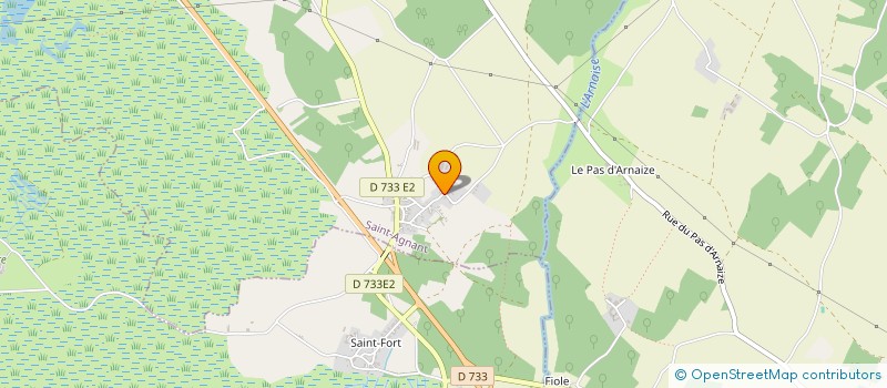 localisation de l'entreprise TYXSE  SAINT-AGNANT