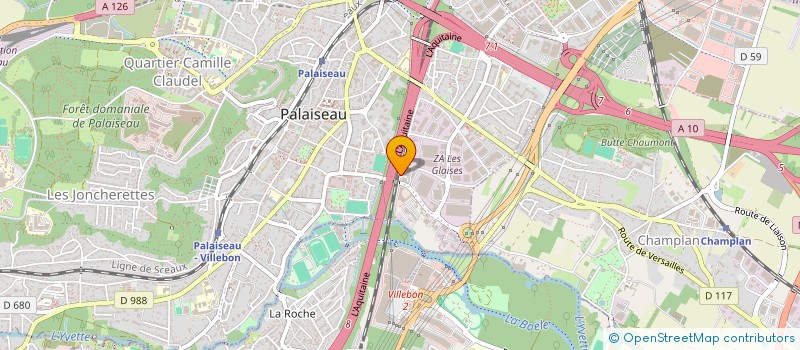 localisation de l'entreprise TZ BUSINESS SCHOOL  PALAISEAU