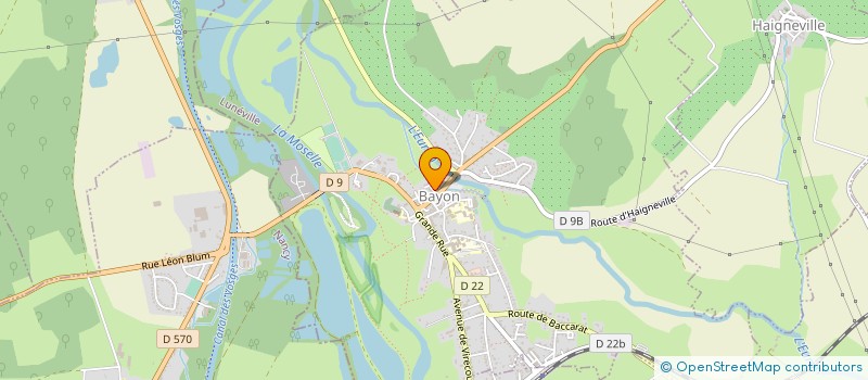 localisation de l'entreprise TZ ELEC  BAYON