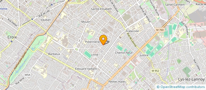 localisation de l'entreprise TZ TRANSPORT  ROUBAIX