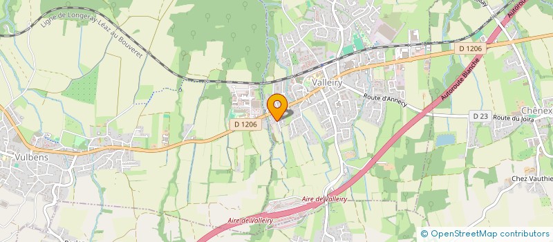 localisation de l'entreprise TZG INVEST  VALLEIRY