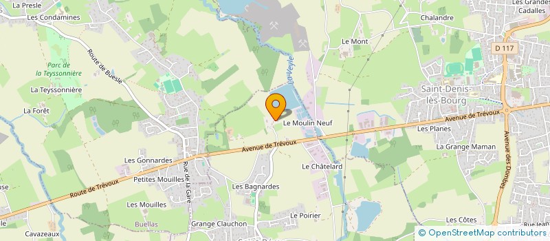 localisation de l'entreprise TZI SIMONIN à SAINT-REMY
