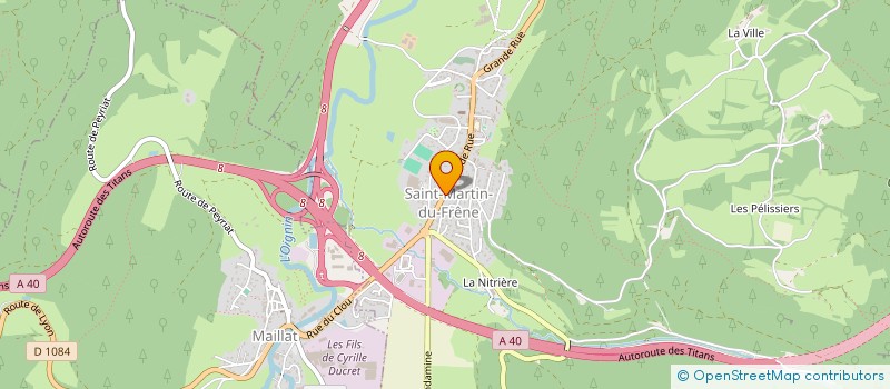 localisation de l'entreprise TZO HOLDING  SAINT-MARTIN-DU-FRENE