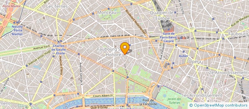 localisation de l'entreprise U BE FLY à PARIS