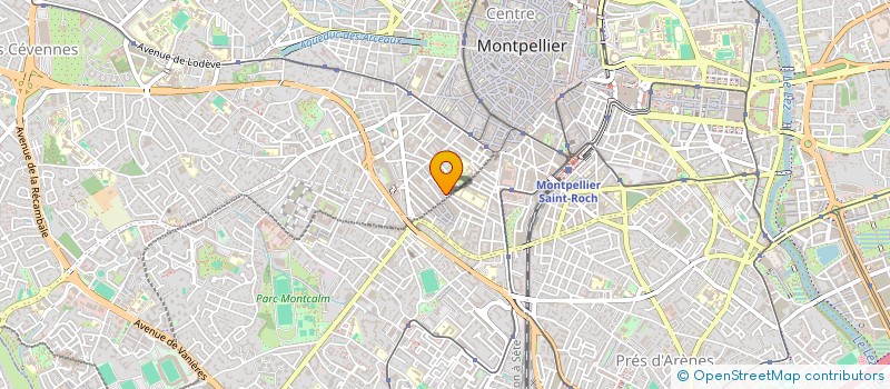 localisation de l'entreprise U BENESSIRI à MONTPELLIER