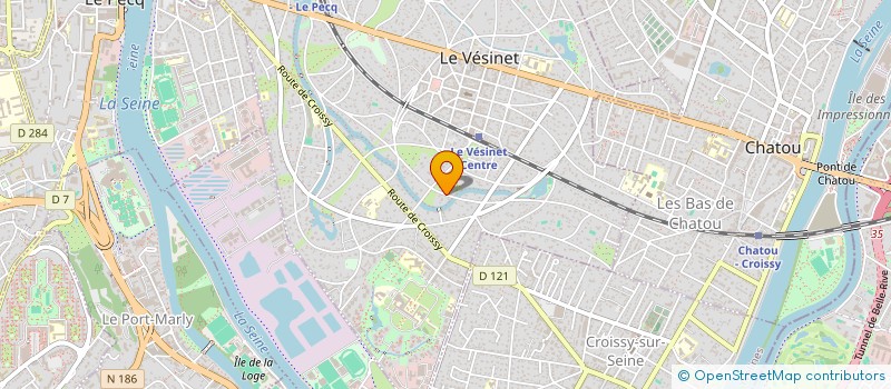 localisation de l'entreprise U BUGNU  LE VESINET