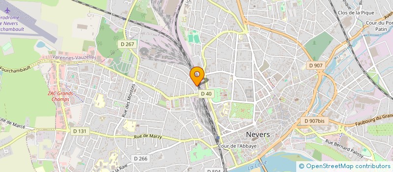 localisation de l'entreprise U-C à NEVERS