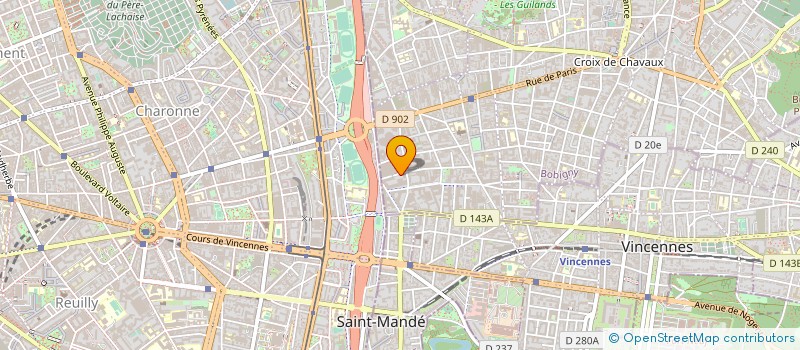 localisation de l'entreprise U C A N S S à MONTREUIL