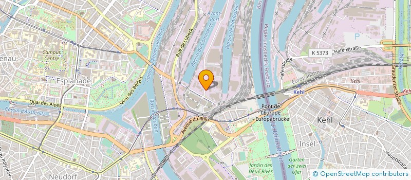 localisation de l'entreprise U C EURL à STRASBOURG