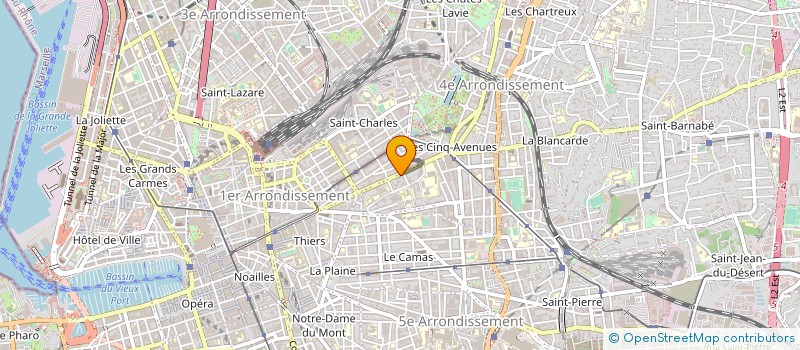 localisation de l'entreprise U.C.R.C UMA à MARSEILLE