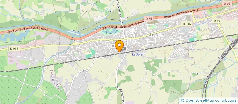 localisation de l'entreprise U.CA.VA  LE SOLER