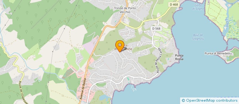 localisation de l'entreprise U CANTONU 2003 à PORTO-VECCHIO
