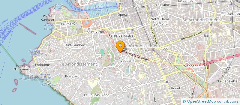 localisation de l'entreprise U CAPEZZU à MARSEILLE