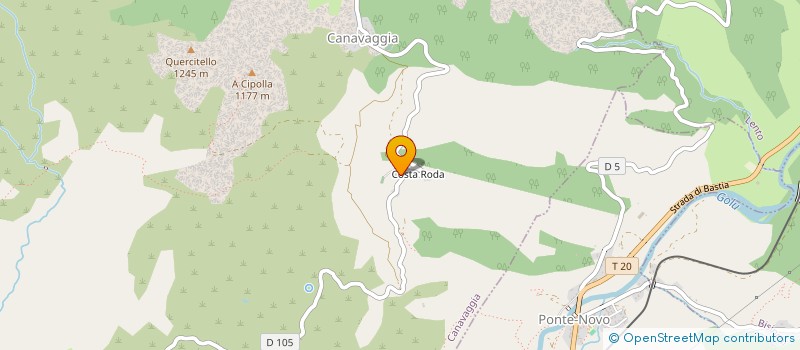 localisation de l'entreprise U CASA NOSTRA  CANAVAGGIA