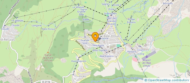 localisation de l'entreprise U CASELLU FELLI  HUEZ