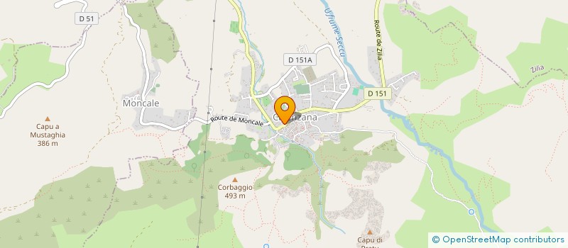 localisation de l'entreprise U CASTELLU DI SANTARELLU à CALENZANA