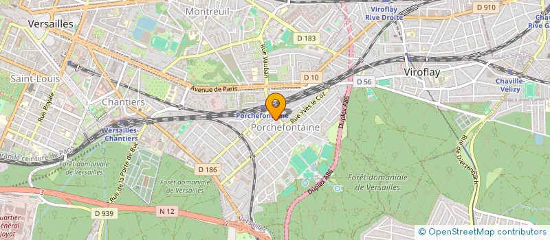 localisation de l'entreprise U CAVALLU à VERSAILLES