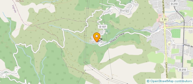 localisation de l'entreprise U CENTRU à BORGO