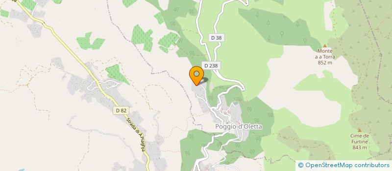 localisation de l'entreprise U CHIOSU NOVU CAVALINU à POGGIO D'OLETTA