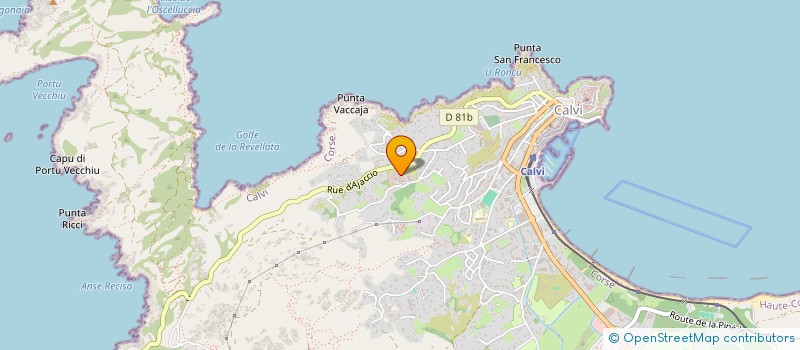 localisation de l'entreprise U CUMITATU DI L'ASSOCI DI BALAGNA à CALVI