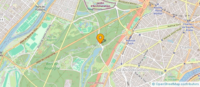 localisation de l'entreprise U D G E  PARIS