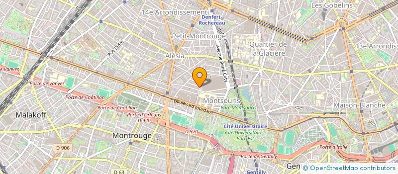 localisation de l'entreprise U D P S 75 à PARIS