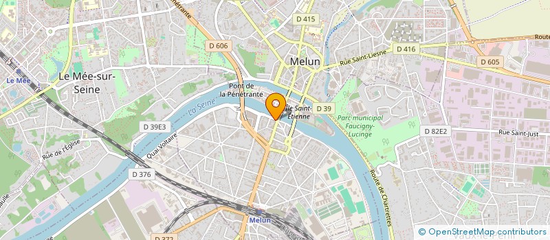 localisation de l'entreprise U.D.S. à MELUN