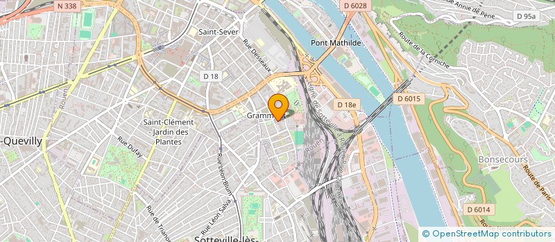 localisation de l'entreprise U-E ETANCHEITE  ROUEN